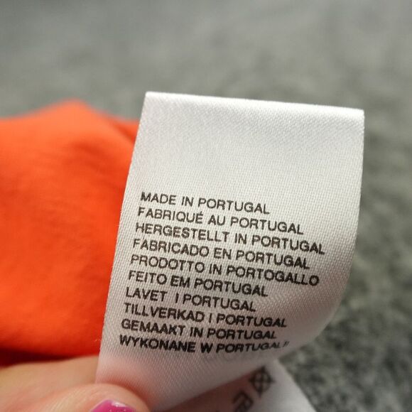 Ron Dorff T-Shirt Mens Large Orange "Discipline" Embossed Organic Cotton Casual- - Picture 12 of 12